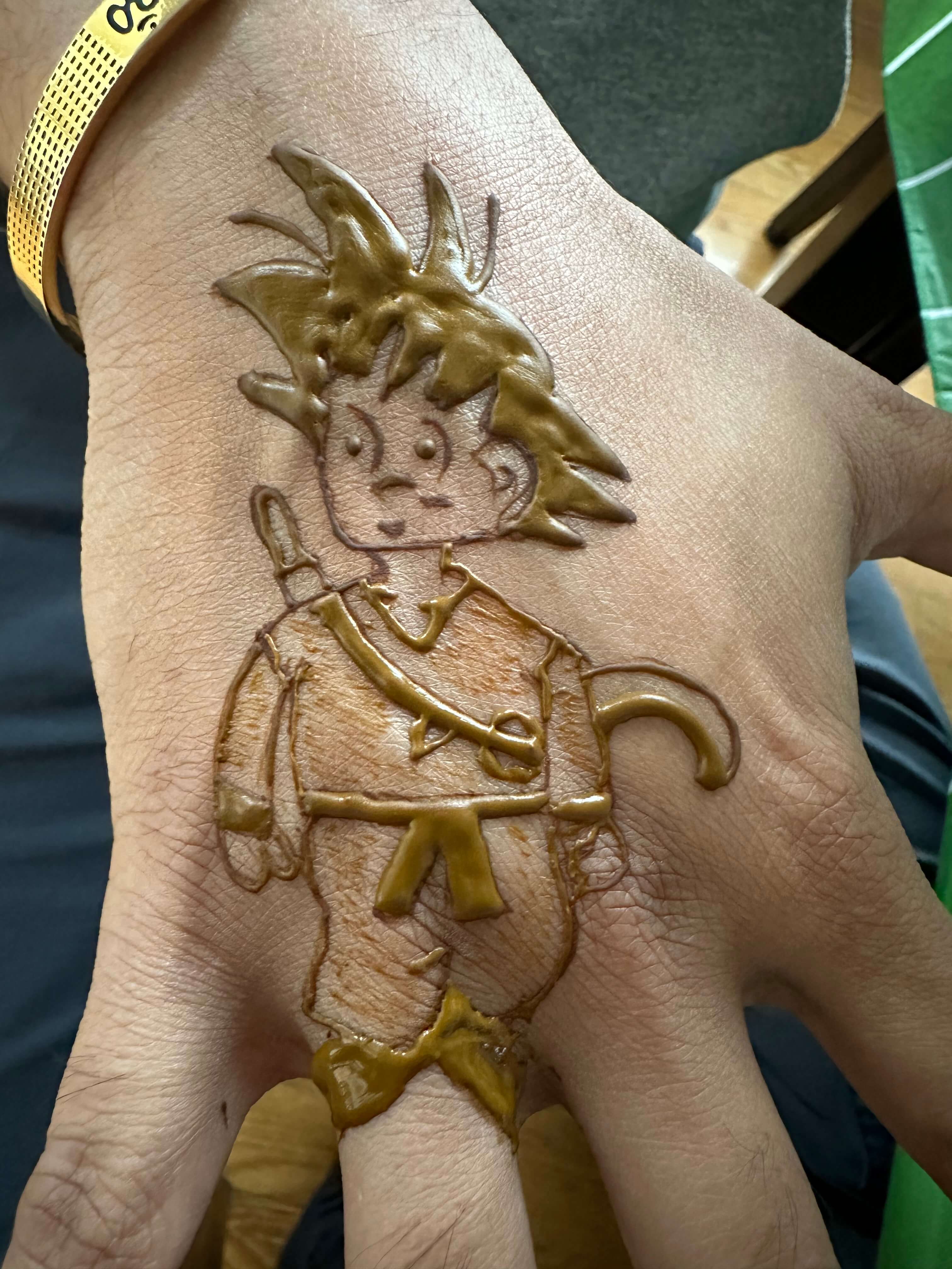 Kids birthday party henna tattoo entertainment by Hiral's Henna, professional henna artist for children's parties in Atlanta, Gainesville, and North Georgia